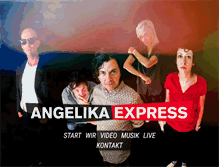 Tablet Screenshot of angelika-express.de